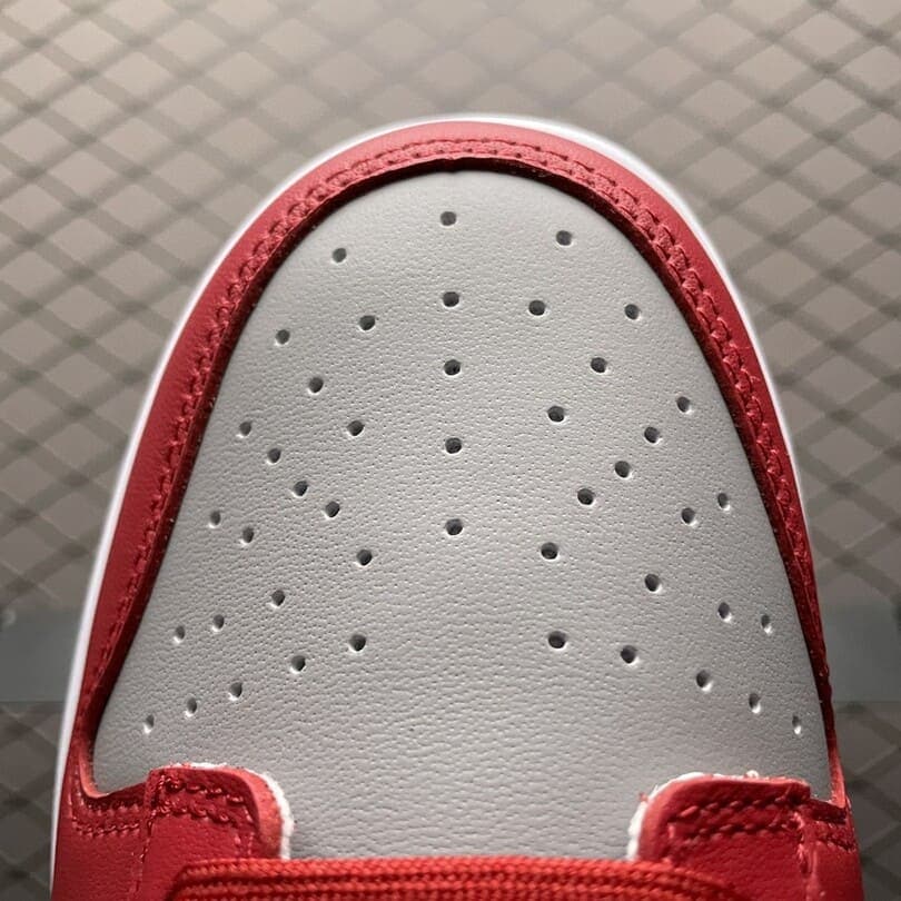 Dunk low Grey Varsity Red