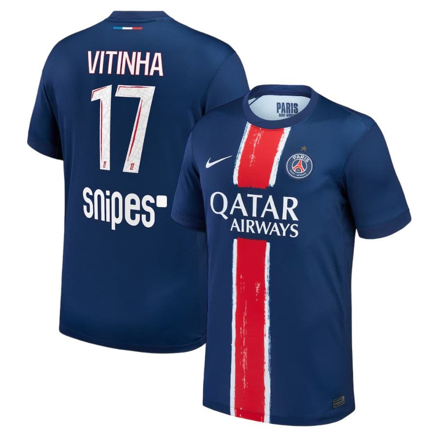 Maillot_PSG_Domicile_2024_2025_Vitinha_1_Etoile_Foot_Soccer_Pro