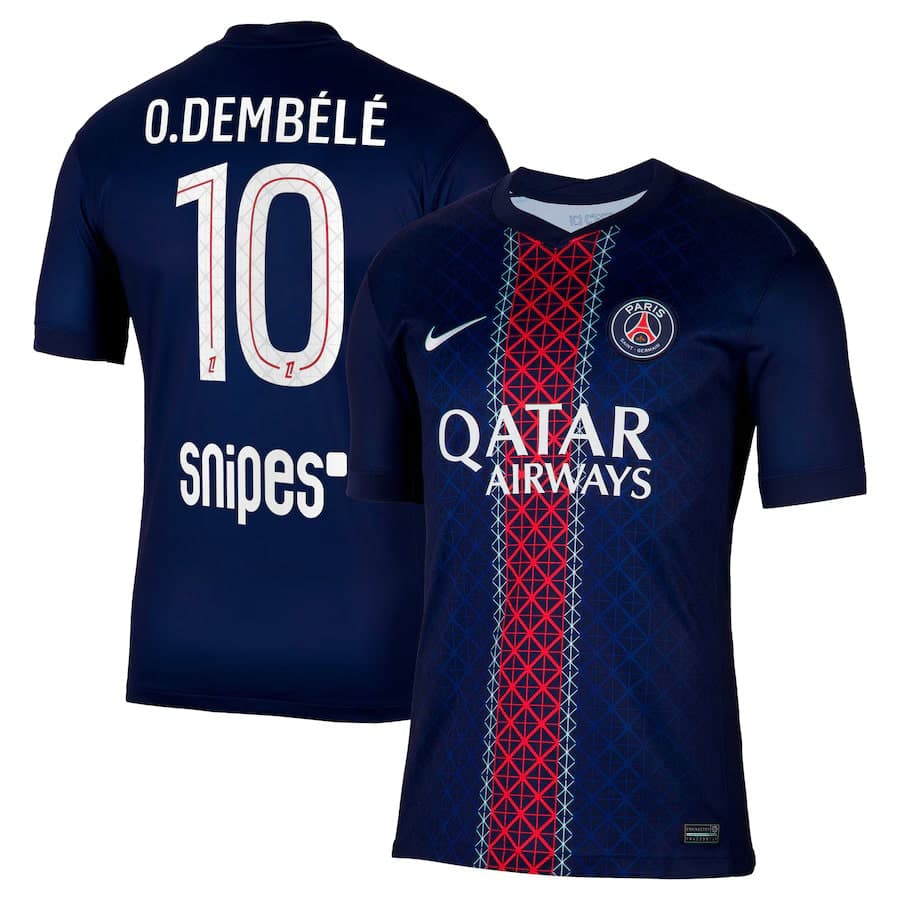 Maillot_PSG_Domicile_2025_2026_Dembélé_Foot_Soccer_Pro