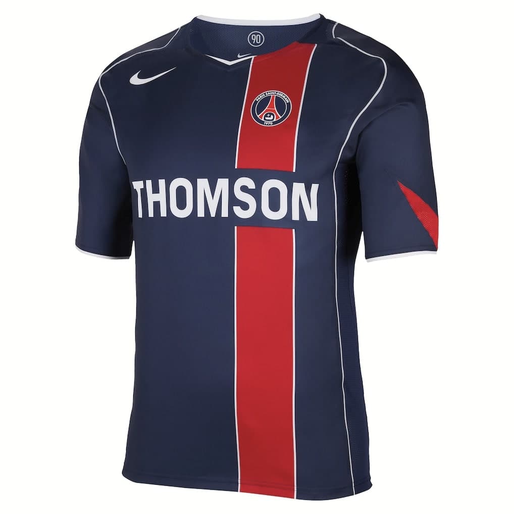 Maillot_PSG_Domicile_Ré-Edition_2004_2005_Pauleta_Foot_Soccer_Pro