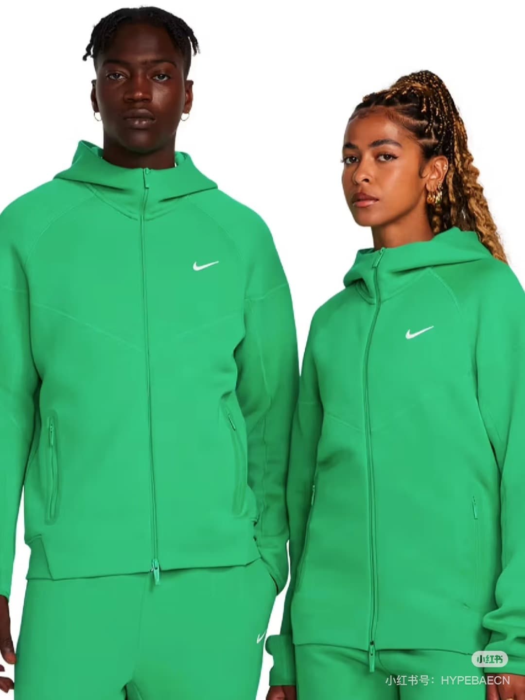 nocta tech fleece full green